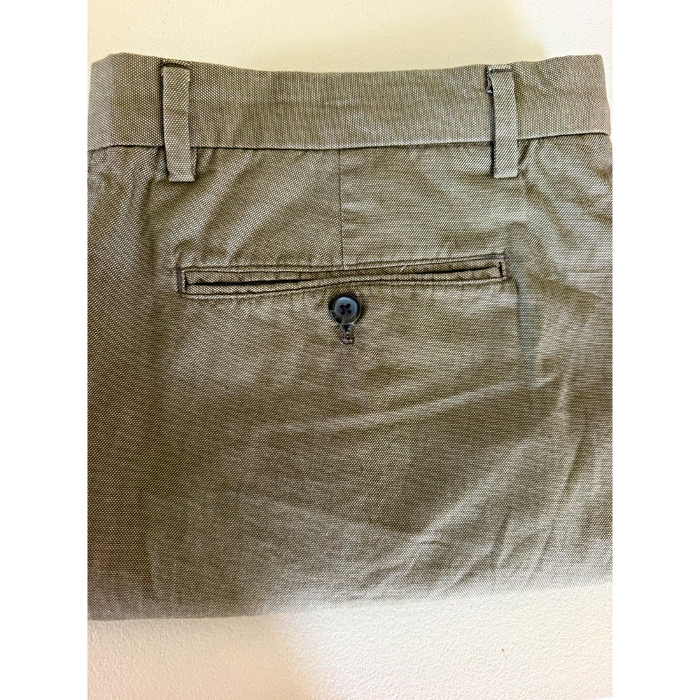 Banana Republic Men Aiden Fit Arab Cotton Twill Chino Straight Flat Front 38x30